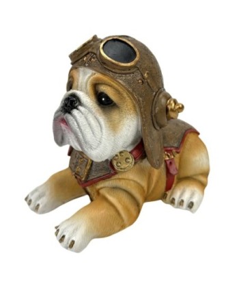 Figura de Perro Piloto Decorativa para Hogar, Adorno de Resina, Regalo Original para Amantes de los Animales