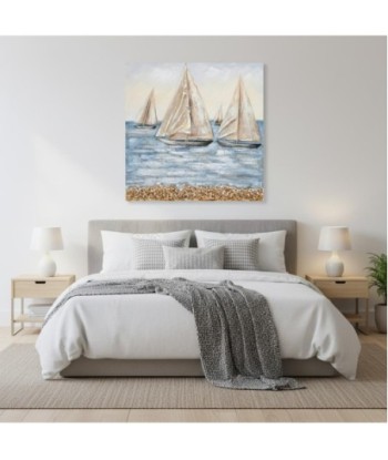 Cuadro Decorativo Barcos Marineros, Arte Náutico, Decoración Pared, Estilo Moderno, Ideal Hogar, Oficina, Regalo