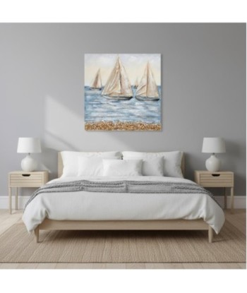 Cuadro Decorativo Barcos Marineros, Arte Náutico, Decoración Pared, Estilo Moderno, Ideal Hogar, Oficina, Regalo