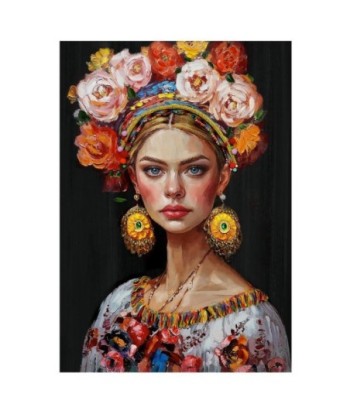 Cuadro Decorativo Mujer Contemporáneo para Pared, Arte Moderno para Salón, Dormitorio, Oficina, Decoración Interior