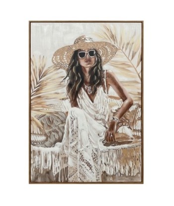 Cuadro Decorativo Moderno para Pared - Arte Contemporáneo Mujer - Pintura Abstracta para Sala, Dormitorio, Oficina