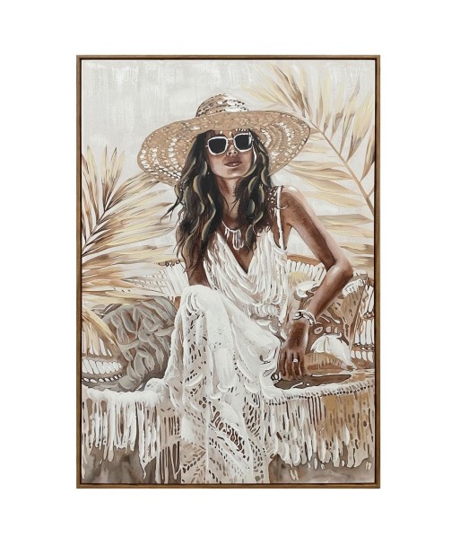 Cuadro Decorativo Moderno para Pared - Arte Contemporáneo Mujer - Pintura Abstracta para Sala, Dormitorio, Oficina