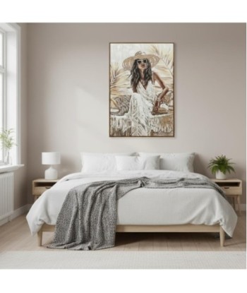 Cuadro Decorativo Moderno para Pared - Arte Contemporáneo Mujer - Pintura Abstracta para Sala, Dormitorio, Oficina