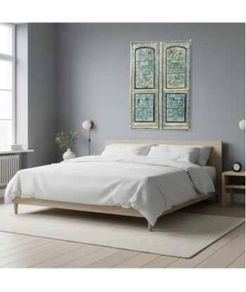 Cuadro Decorativo Estilo Puertas Antiguas, Arte de Pared Vintage, Diseño Exclusivo para Hogar, Decoración Moderna,