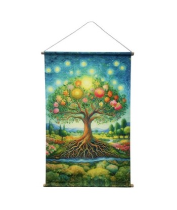 Lienzo Enrollable Árbol de la Vida Decoración Pared Arte Moderno Diseño Oriental Cuadro Impreso para Hogar