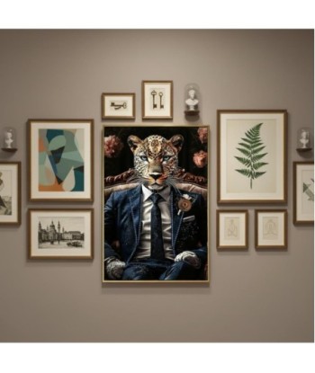 Cuadro Decorativo Tigre Salvaje para Pared - Arte Moderno para Hogar y Oficina - Impresión de Alta Calidad