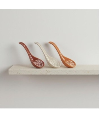 Set de Cucharas de Cerámica para Repostería, Cocina y Decoración, Diseño Bohemio, Ideal para Postres y Salsas Set de Cucharas de Cerámica para Repostería, Cocina y Decoración, Diseño Bohemio, Ideal para Postres y Salsas