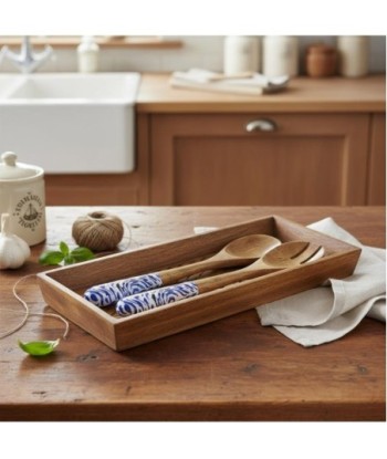 Set de Cubiertos Peces para Cocina, Diseño Original, Ideal para Regalo, Incluye Cuchara y Tenedor, Estilo Marinero