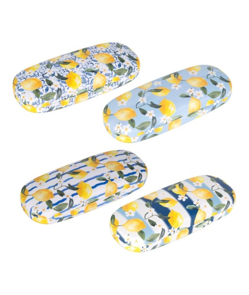 Estuche de Gafas con Diseño de Limones, Ideal para Regalo y Uso Diario, Complemento Práctico y Elegante para