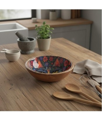 Cuenco de Madera para Gato, Comedero Elevado Antideslizante, Diseño Moderno para Mascotas, Ideal para Comida