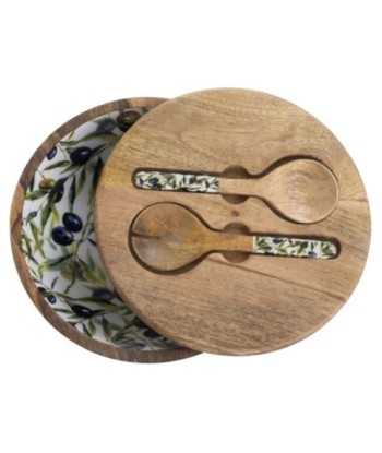 Cuenco para aceitunas con cubierto pequeño, diseño elegante para servir aperitivos, accesorio de cocina decorativo