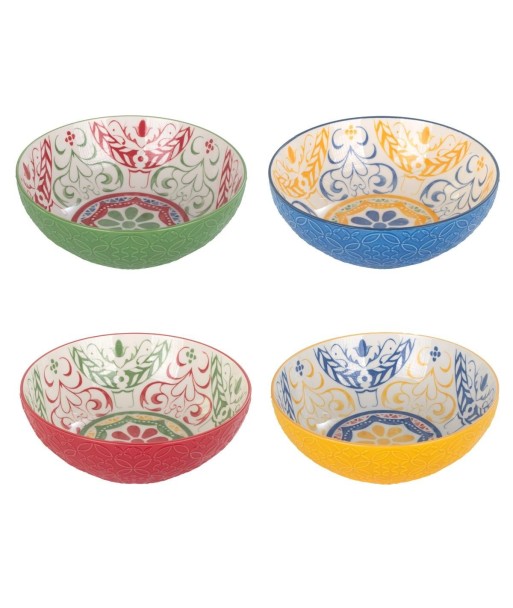Cuenco Decorativo de Porcelana Diseño Bohemio, Ideal para Comedor, Cocina, Sala de Estar, Decoración Moderna Cuenco Decorativo de Porcelana Diseño Bohemio, Ideal para Comedor, Cocina, Sala de Estar, Decoración Moderna