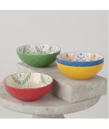 Cuenco Decorativo de Porcelana Diseño Bohemio, Ideal para Comedor, Cocina, Sala de Estar, Decoración Moderna Cuenco Decorativo de Porcelana Diseño Bohemio, Ideal para Comedor, Cocina, Sala de Estar, Decoración Moderna