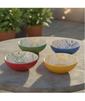 Cuenco Decorativo de Porcelana Diseño Bohemio, Ideal para Comedor, Cocina, Sala de Estar, Decoración Moderna Cuenco Decorativo de Porcelana Diseño Bohemio, Ideal para Comedor, Cocina, Sala de Estar, Decoración Moderna