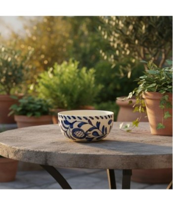 Cuenco Decorativo de Cerámica para Cocina y Comedor, Bol de Diseño Bohemio, Ideal para Frutas, Ensaladas, Snacks