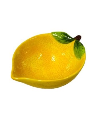 Cuenco Decorativo de Cerámica Diseño Limonissimo para Cocina y Comedor, Ideal para Frutas, Snacks y Decoración
