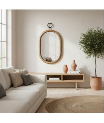 Espejo Decorativo Pequeño para Pared, Diseño Moderno, Ideal para Baño, Dormitorio, Decoración de Hogar y Oficina