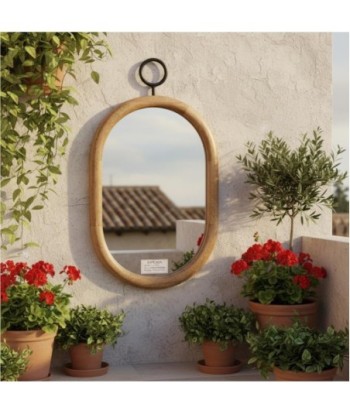 Espejo Decorativo Pequeño para Pared, Diseño Moderno, Ideal para Baño, Dormitorio, Decoración de Hogar y Oficina