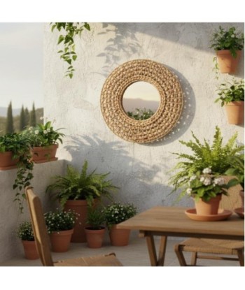 Espejo Decorativo Redondo 45cm Diseño Natural para Pared, Ideal para Salón, Dormitorio, Baño, Estilo Moderno Espejo Decorativo Redondo 45cm Diseño Natural para Pared, Ideal para Salón, Dormitorio, Baño, Estilo Moderno