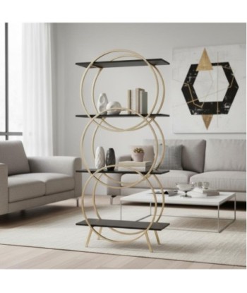Estantería Moderna Multifuncional para Hogar y Oficina, Diseño Versátil con 4 Niveles, Ideal para Libros y Decoración Estantería Moderna Multifuncional para Hogar y Oficina, Diseño Versátil con 4 Niveles, Ideal para Libros y Decoración