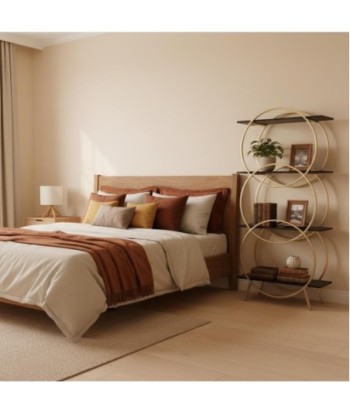 Estantería Moderna Multifuncional para Hogar y Oficina, Diseño Versátil con 4 Niveles, Ideal para Libros y Decoración Estantería Moderna Multifuncional para Hogar y Oficina, Diseño Versátil con 4 Niveles, Ideal para Libros y Decoración