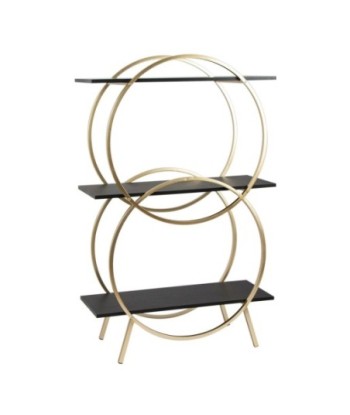 Estantería Moderna Multifuncional de 3 Niveles para Almacenamiento y Decoración en Hogar y Oficina