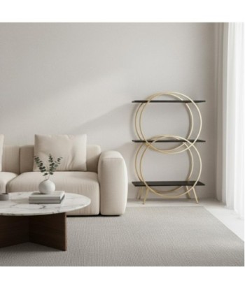 Estantería Moderna Multifuncional de 3 Niveles para Almacenamiento y Decoración en Hogar y Oficina Estantería Moderna Multifuncional de 3 Niveles para Almacenamiento y Decoración en Hogar y Oficina