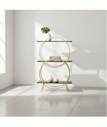 Estantería Moderna Multifuncional de 3 Niveles para Almacenamiento y Decoración en Hogar y Oficina Estantería Moderna Multifuncional de 3 Niveles para Almacenamiento y Decoración en Hogar y Oficina