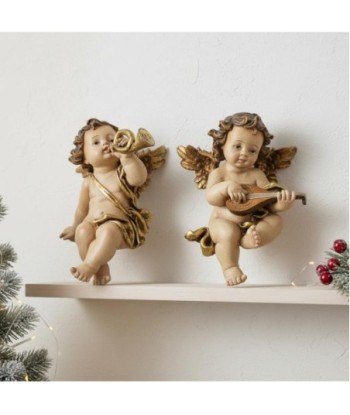 Figura de Ángel Decorativa de Resina para Navidad, Adorno Beige para Hogar, Ideal para Decoración Festiva y Regalo Figura de Ángel Decorativa de Resina para Navidad, Adorno Beige para Hogar, Ideal para Decoración Festiva y Regalo