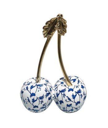 Figura Decorativa Pop Art Cerezas, Decoración Moderna para Hogar, Regalo Original, Diseño Exclusivo, Estilo Único