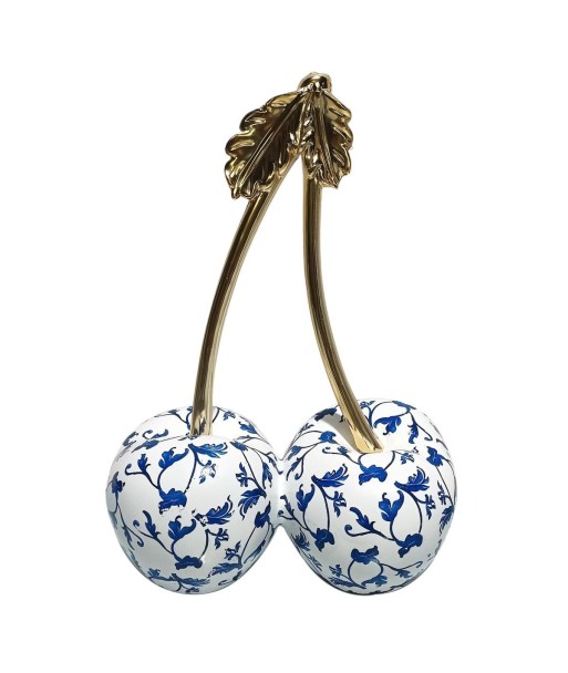 Figura Decorativa Pop Art Cerezas, Decoración Moderna para Hogar, Regalo Original, Diseño Exclusivo, Estilo Único