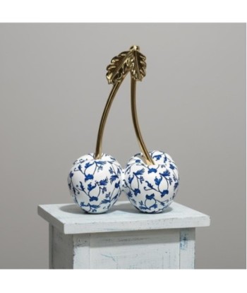 Figura Decorativa Pop Art Cerezas, Decoración Moderna para Hogar, Regalo Original, Diseño Exclusivo, Estilo Único