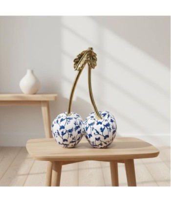 Figura Decorativa Pop Art Cerezas, Decoración Moderna para Hogar, Regalo Original, Diseño Exclusivo, Estilo Único