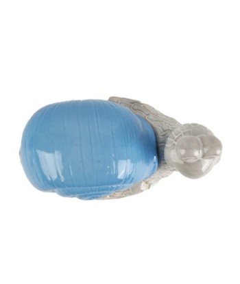 Figura Decorativa Caracol en Porcelana Azul para Decoración Bohemia, Ideal para Regalo, Adorno Moderno y Elegante Figura Decorativa Caracol en Porcelana Azul para Decoración Bohemia, Ideal para Regalo, Adorno Moderno y Elegante