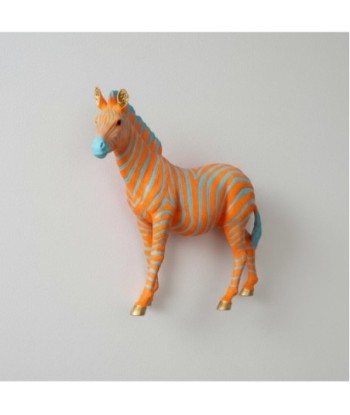 Figura Decorativa de Cebra Pop Art para Hogar y Oficina, Escultura Moderna de Resina, Diseño Único y Elegante