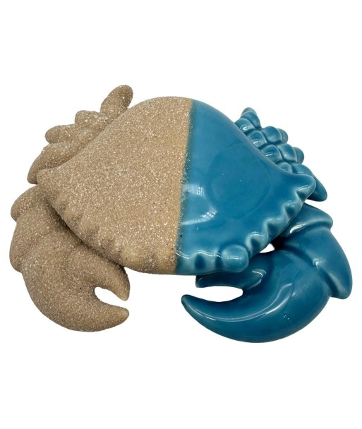 Figura Decorativa de Cangrejo Azul, Adorno Marino de Resina, Decoración Náutica para el Hogar, Diseño Realista