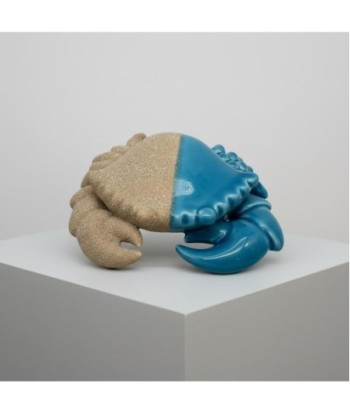 Figura Decorativa de Cangrejo Azul, Adorno Marino de Resina, Decoración Náutica para el Hogar, Diseño Realista