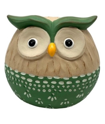 Figura Decorativa de Búho en Resina, Adorno de Animales para Hogar, Estilo Romántico, Ideal para Regalos y Coleccionistas