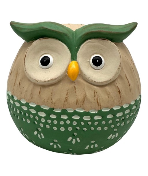 Figura Decorativa de Búho en Resina, Adorno de Animales para Hogar, Estilo Romántico, Ideal para Regalos y Coleccionistas