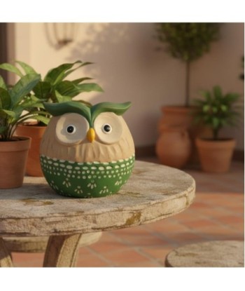 Figura Decorativa de Búho en Resina, Adorno de Animales para Hogar, Estilo Romántico, Ideal para Regalos y Coleccionistas
