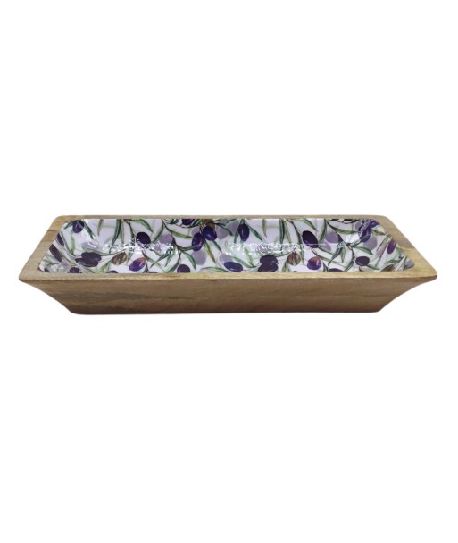 Bandeja de Madera Pequeña para Decoración y Almacenamiento, Ideal para Cocina y Salón, Diseño Elegante y Funcional