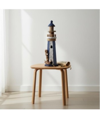Faro Decorativo Marinero Azul para Hogar - Figura Náutica de Calidad - Ideal para Decoración Interior y Exterior