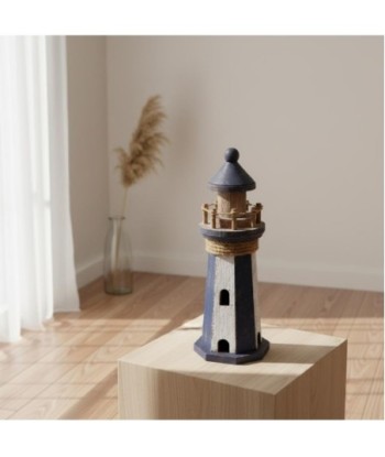 Faro Decorativo Marinero de Mesa, Diseño Náutico, Ideal para Decoración de Hogar, Oficina, Regalo Original
