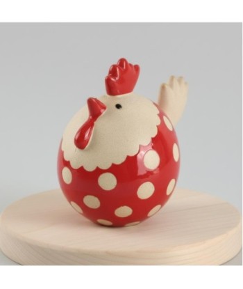 Figura Decorativa de Gallina para Hogar, Decoración Bohemia, Adorno de Cerámica, Ideal para Regalo, Diseño Único