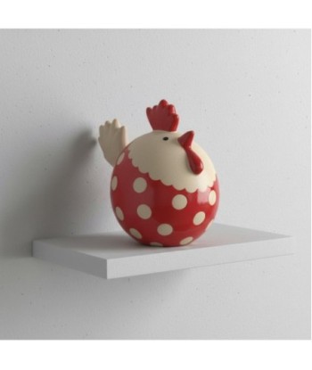 Figura Decorativa de Gallina para Hogar, Decoración Bohemia, Adorno de Cerámica, Ideal para Regalo, Diseño Único