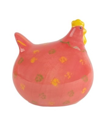 Figura Decorativa de Gallina en Porcelana para Hogar - Estilo Bohemio - Adorno de Cerámica para Decoración Interior