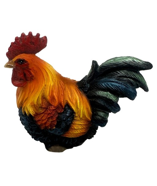 Figura Decorativa de Gallo Rústico, Estilo Campestre, Ideal para Decoración del Hogar, Regalo Original, Detalle