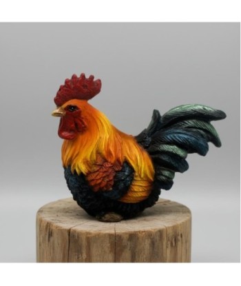 Figura Decorativa de Gallo Rústico, Estilo Campestre, Ideal para Decoración del Hogar, Regalo Original, Detalle