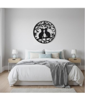 Adorno de Pared Gato Decorativo, Diseño Moderno y Elegante para Hogar y Oficina, Regalo Ideal para Amantes de