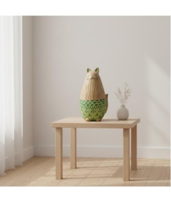 Figura Decorativa de Gato en Resina para Decoración del Hogar, Ideal para Regalo, Diseño Moderno y Elegante,